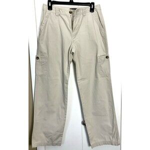 Dockers Womens Cream Cargo Pants – Size 6